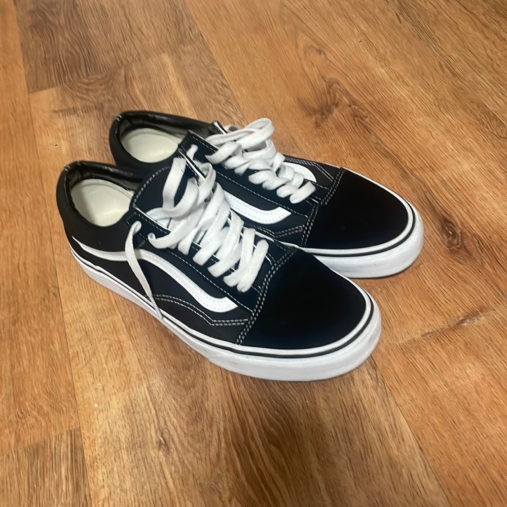 Black and White Old Skool Vans